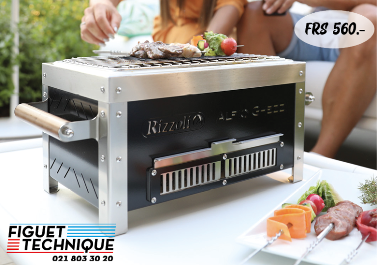 Grill de table Rizzoli Figuet technique