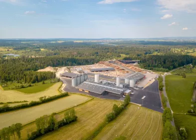 Stockage intérieur jura pellets